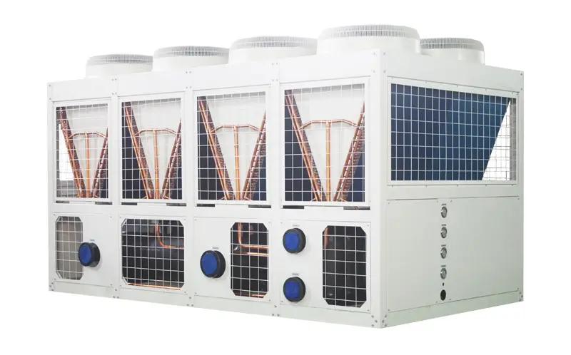 インドネシアからの温水回収ユニット付き空冷水チラー 100 台の輸出が完了しました。